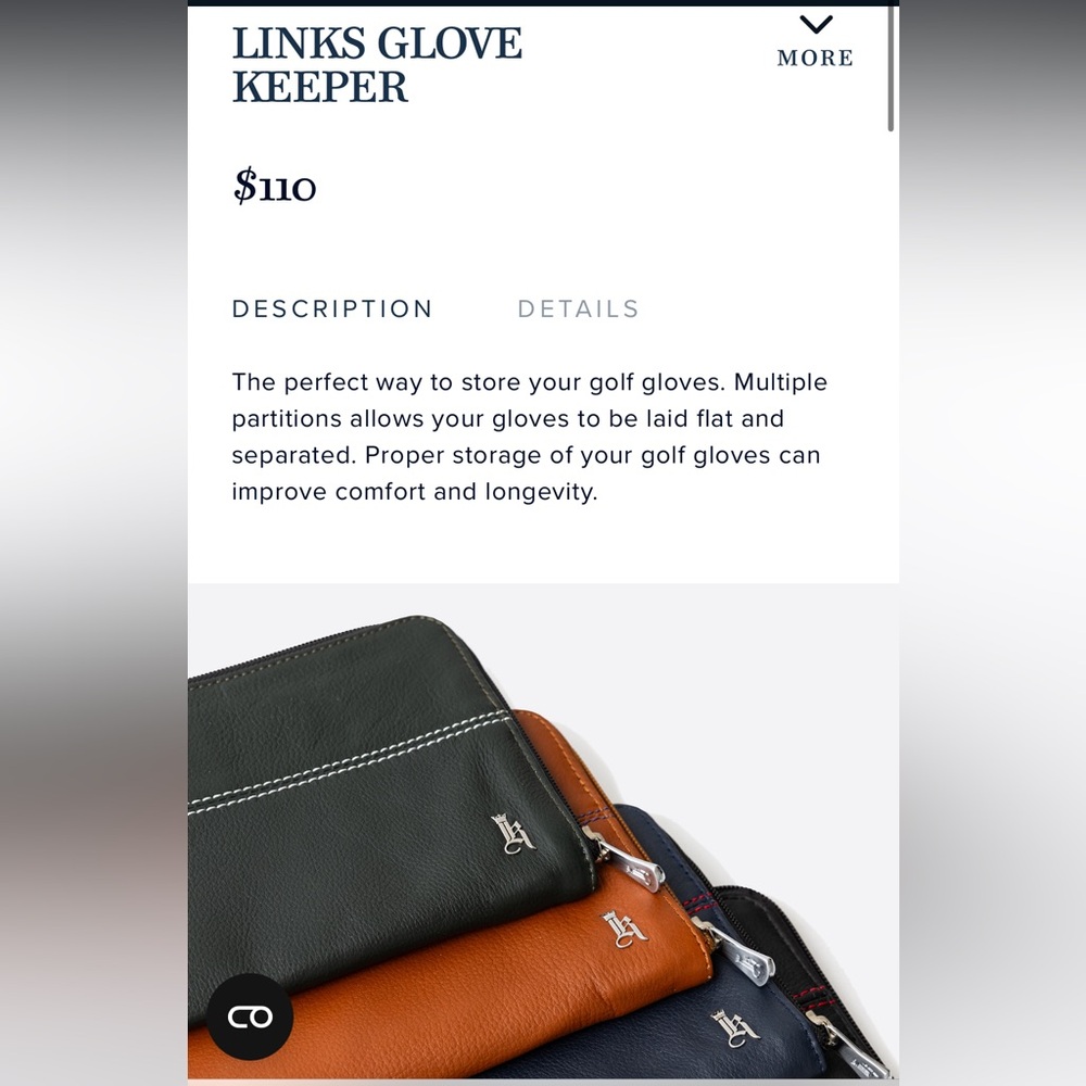 Links Kings Glove Keeper